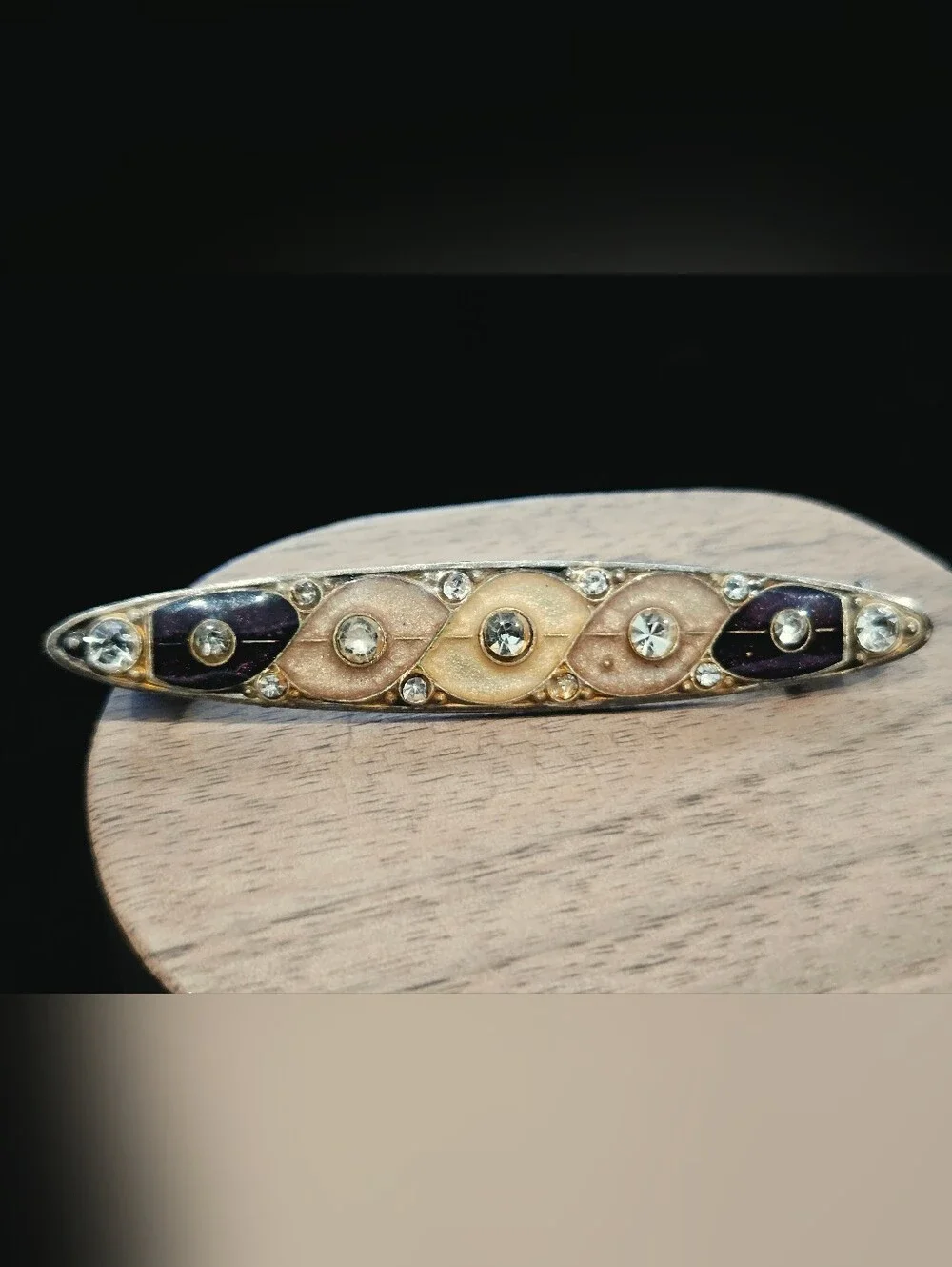 Pierre Bex Art Deco Revival Brooch, Hand Made In France